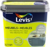 Levis Opfrisverf - Meubels Verf - High Gloss - Zinc Touch - 0.75L