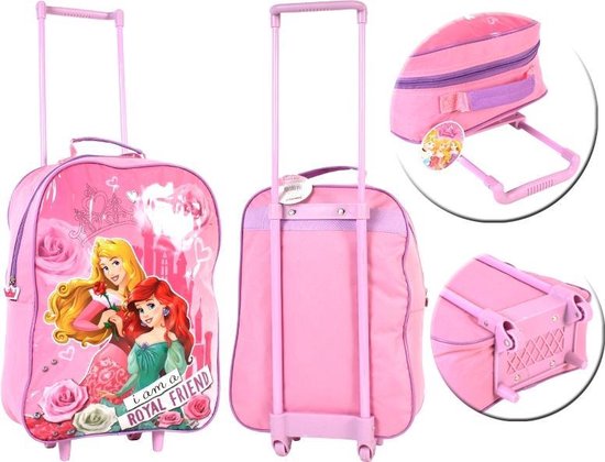 Princess trolley, Disney Prinsessen tas met wieltjes | bol.com