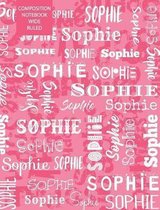 Sophie Composition Notebook Wide Ruled