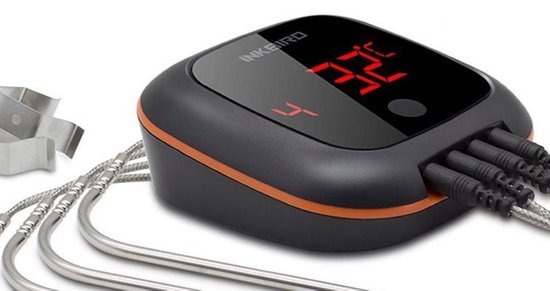 Inkbird IBT-4XS Bluetooth Thermometer - Keukenthermometer - Oplaadbare Accu