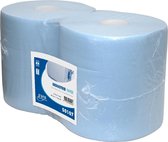 Euro Products Industriepapier Cellulose 190 Meter Blauw 2 Stuks