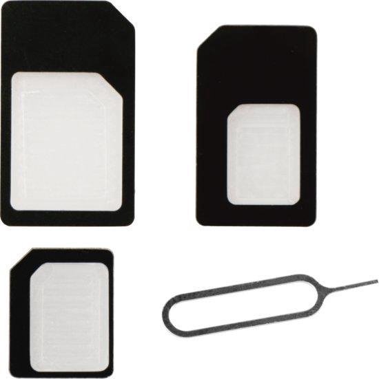 2 Hoesjes Voor SIM-naalden - SIM-kaartadapter Voor Simkaarten En TF-kaarten, Robuust En Kleurrijk