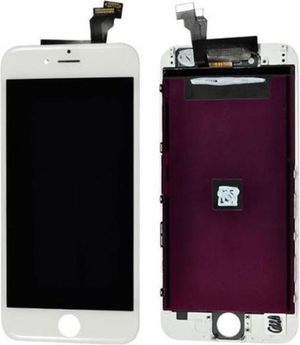 Voor iPhone 6 LCD scherm - wit - Topkwaliteit - inclusief reparatiesetje