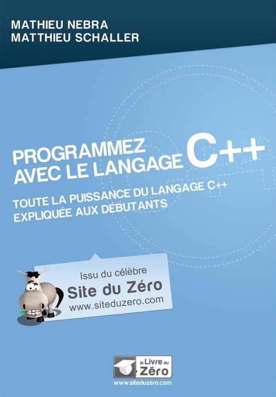 Programmez avec le langage C++ - cover