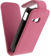 Xccess Leather Flip Case Samsung Galaxy Young S6310 Pink