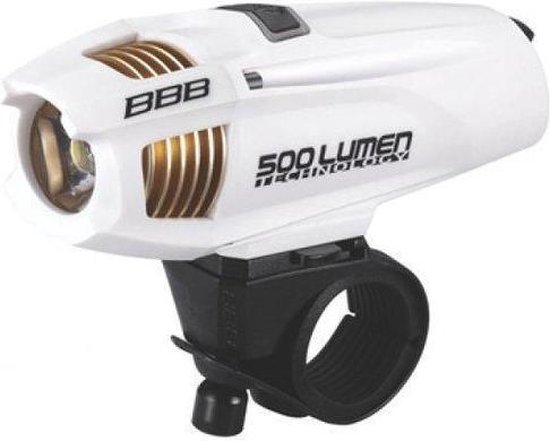BBB - BLS-72 Strike - LED Koplamp Fiets 500 Lumen - USB Wit | bol.com