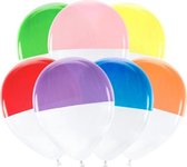 Bicolor balloons
