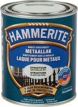 Hammerite Metaallak - Structuur - Natuurlijk Wit - 0.75L