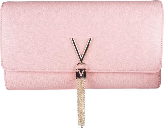 samenkomen Kust Academie Valentino Bags Divina Dames Clutch - Roze | bol.com