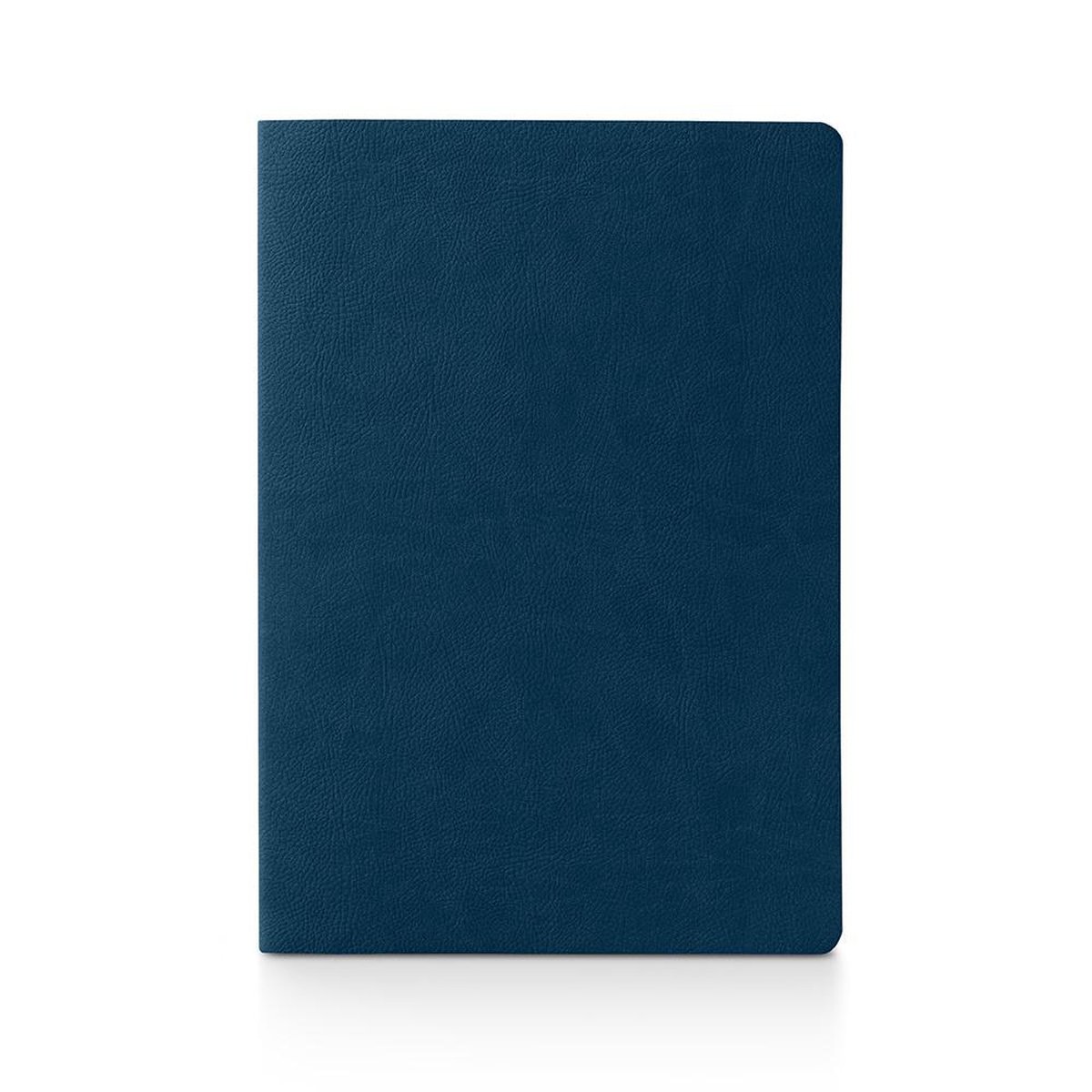 CIAK MATE - notitieschrift DeLuxe - Topklasse Vegan Leer - 21x30cm - gelinieerd - softcover - blauw