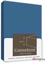 Cameleon Hoeslaken Blauw 180x200cm