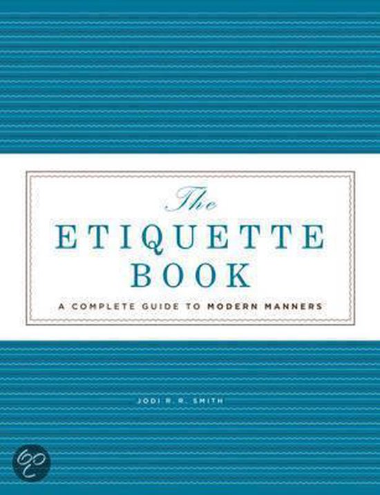 The Etiquette Book - cover