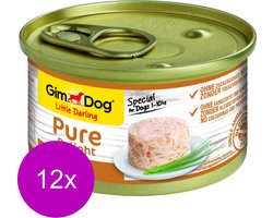 12x GimDog Little Darling Pure Delight Kip 85 gr
