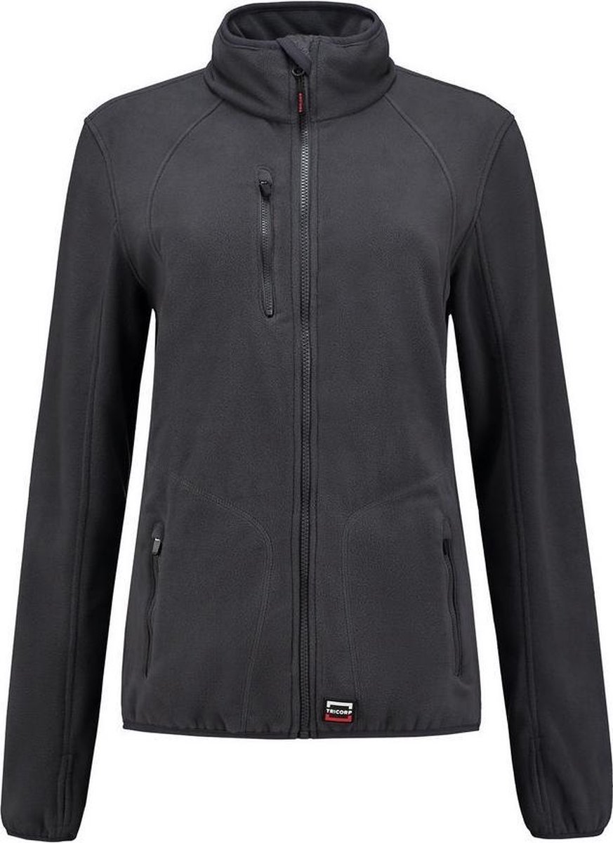 Tricorp 301011 Sweatvest Fleece Luxe Dames - Donkergrijs - M