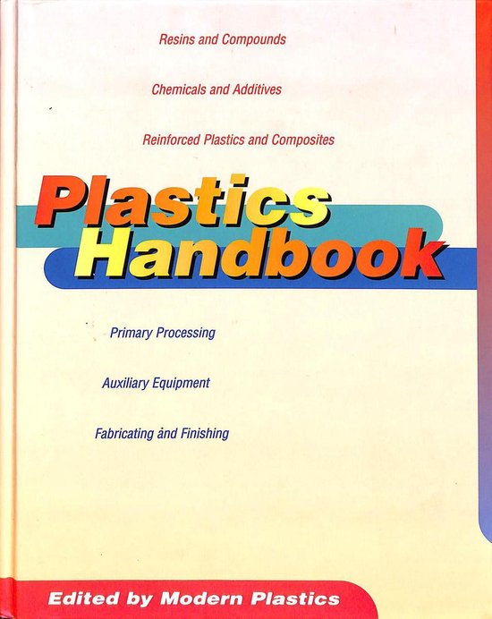Plastics Handbook, Modern plastics 9780070428058 Boeken