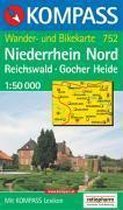 Kompass WK752 Niederrhein Nord, Reichswald, Gocher Heide