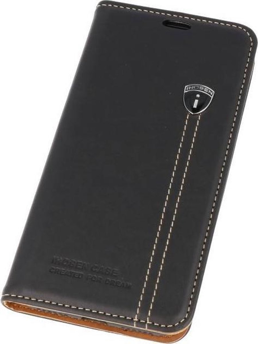 IHOSEN Wallet Cases voor iPhone X Zwart