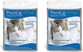 Kattenbakvulling Practicat Sterk Klonterend - 2 zakken van 14kg