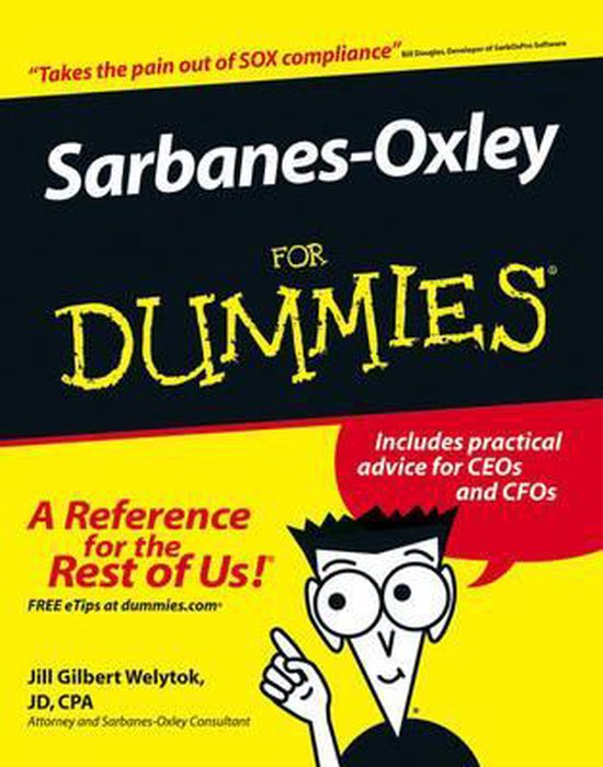 Sarbanes-Oxley For Dummies - cover