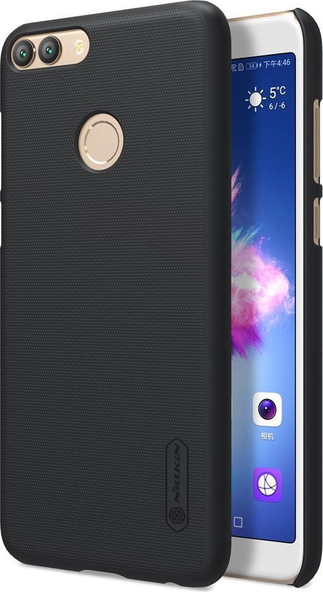 Nillkin Frosted Shield Backcover voor de Huawei P Smart (2018) - Black