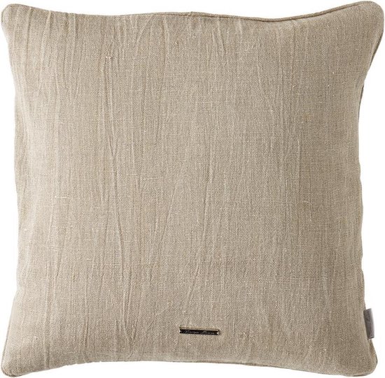 lelijk Extreem Mitt Riviera Maison Lovely Linen Pillow Cover - Kussenhoes - 50x50 cm - Natural  | bol.com