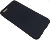 Flexibel siliconen cover Apple iPhone 6 - Siliconen case cover kleur zwart - Merk Westerhuis & van Andel huismerk