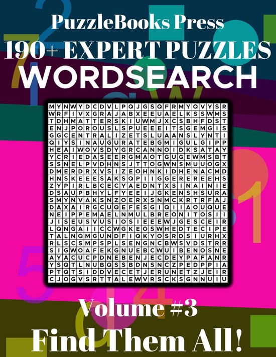 PuzzleBooks Press WordSearch 3 - PuzzleBooks Press WordSearc ... - cover