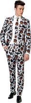 Suitmeister Grey Icons - Mannen Zomer Kostuum - Grijs - Halloween - Maat S