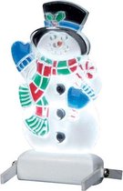 Lemax Kerstdecoratie Lemax - Yard Light - Snowman, B/O (4.5v)