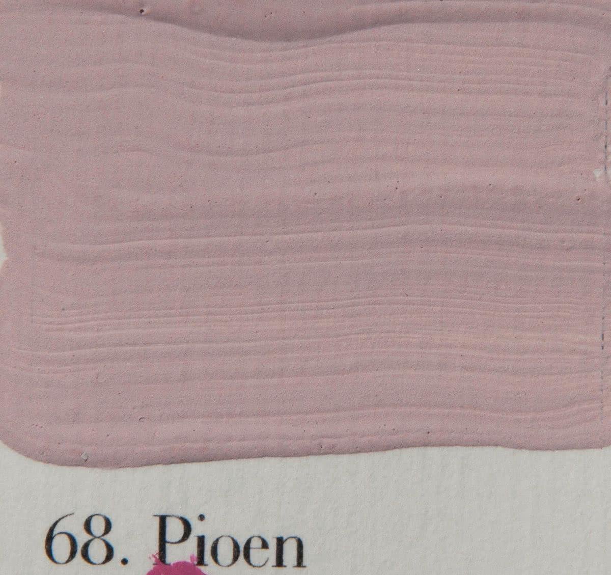 l' Authentique krijtverf | kleur 68 Pioen | 1 liter