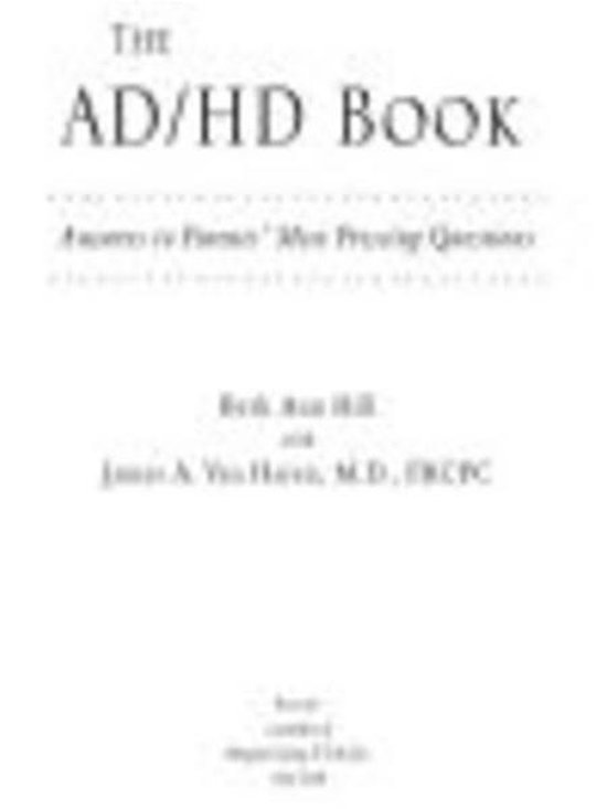 The ADHD Book - cover