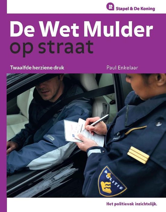 Cover van het boek 'De wet mulder op straat 2013'