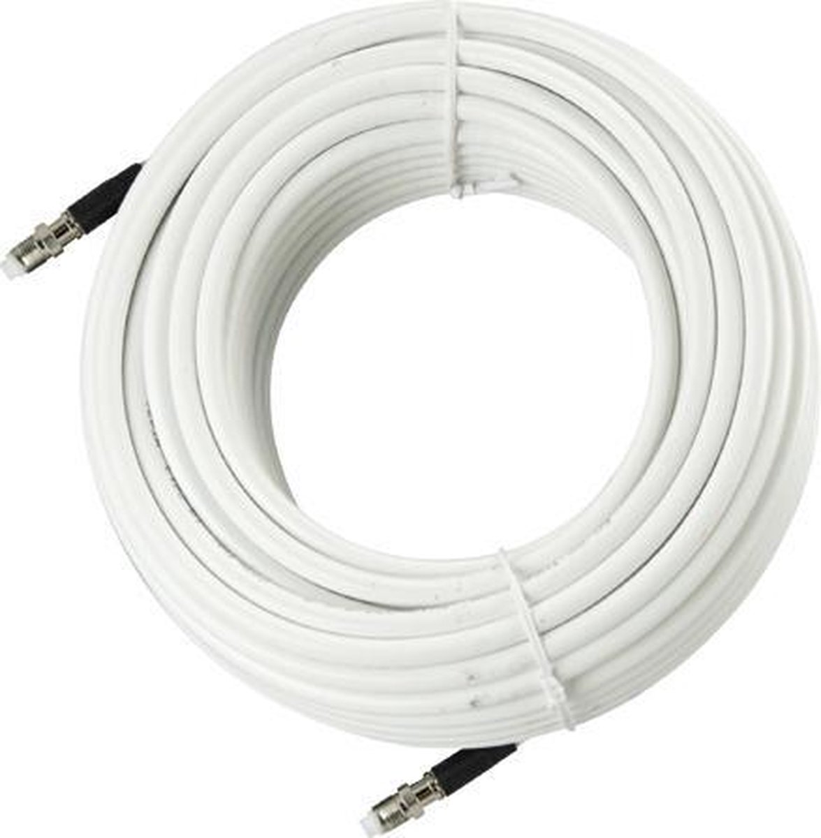 Glomex Rg8x-antennekabel Wit 30 m