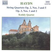 Kodaly Quartet - Quartets Op.3 Nos.1-3 (CD)