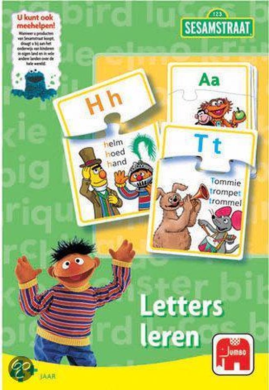 Afbeelding van het spel Sesamstraat 'Letters Leren'