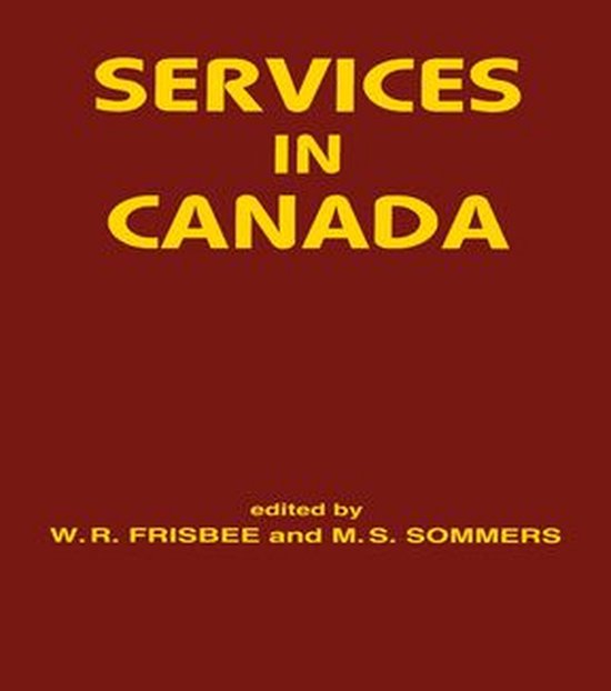 Services in Canada - cover