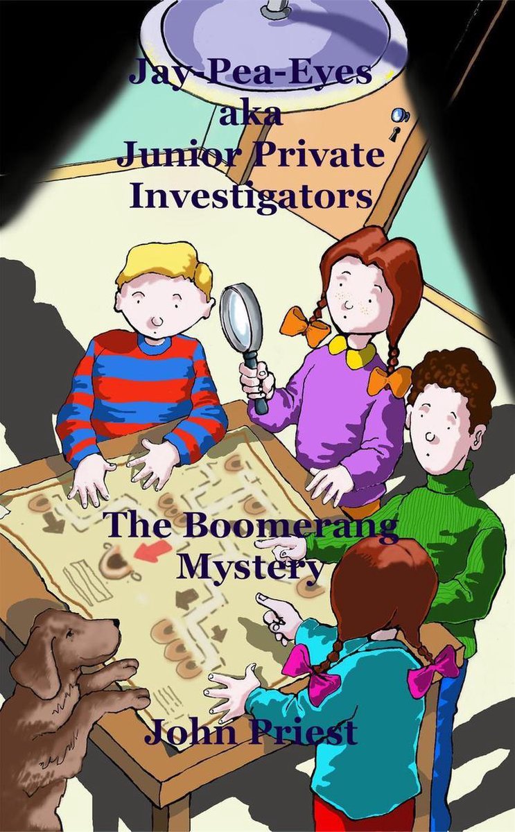 Whodunit mystery detective series 1 - Jay-Pea-Eyes aka Junior Private Investigators - John Priest