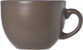 Cosy&Trendy Serena Mokkakopje - Ø6,7x5 cm - 9.5 cl - Taupe - 12 stuks