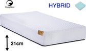 Pocket 7 zone Hybrid matras 350m2 veren - 180x220cm