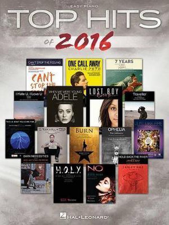 Top Hits of 2016 | 9781495072536 | Boeken | bol.com