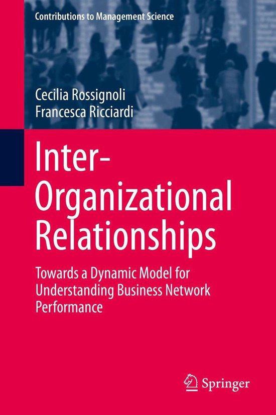 Contributions to Management Science - Inter-Organizational R ... - cover