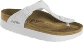 Birkenstock Dames Slippers Gizeh Platform - Wit - Maat 38