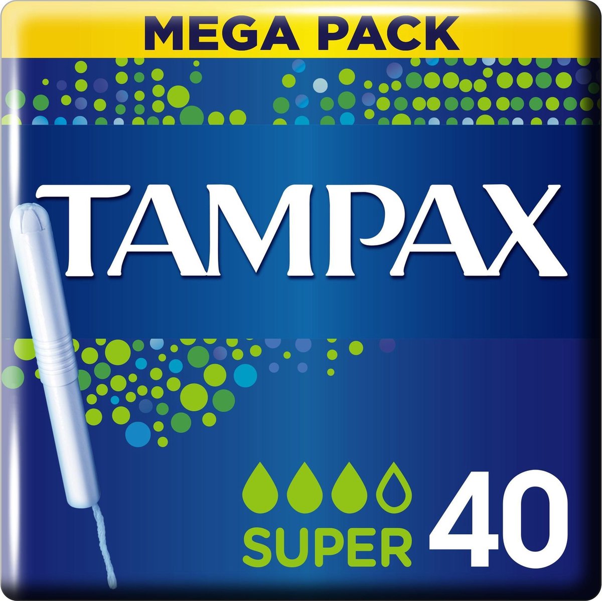 Tampax Super Tampons - 40 Stuks - Met Inbrenghuls