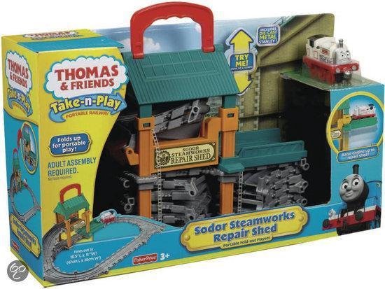 Thomas Friends Take-n-Play - Sodor Reparatieloods | bol.com
