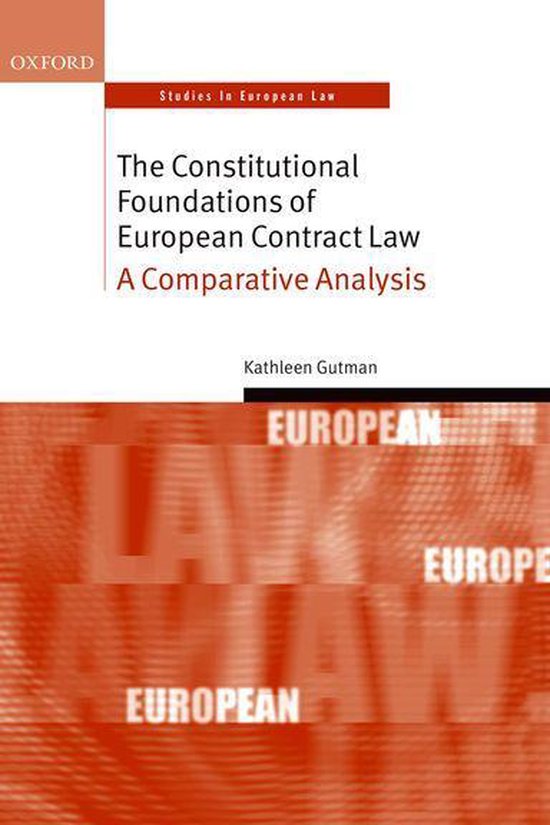 Oxford Studies in European Law - The Constitutional Foundati ... - cover