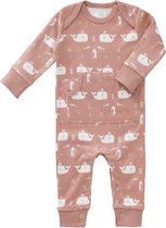 Baby pyjama Zonder Voet  Walvis - Roze