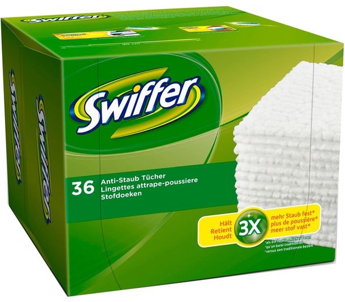 Goedkoopste Swiffer Sweeper - 36 navullingen - Doekjes voor vloeren