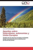 Apuntes Sobre Federalismo, Autonomias y Union Europea