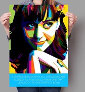 Poster WPAP Pop Art Katy Perry