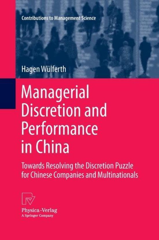 Contributions to Management Science- Managerial Discretion a ... - cover